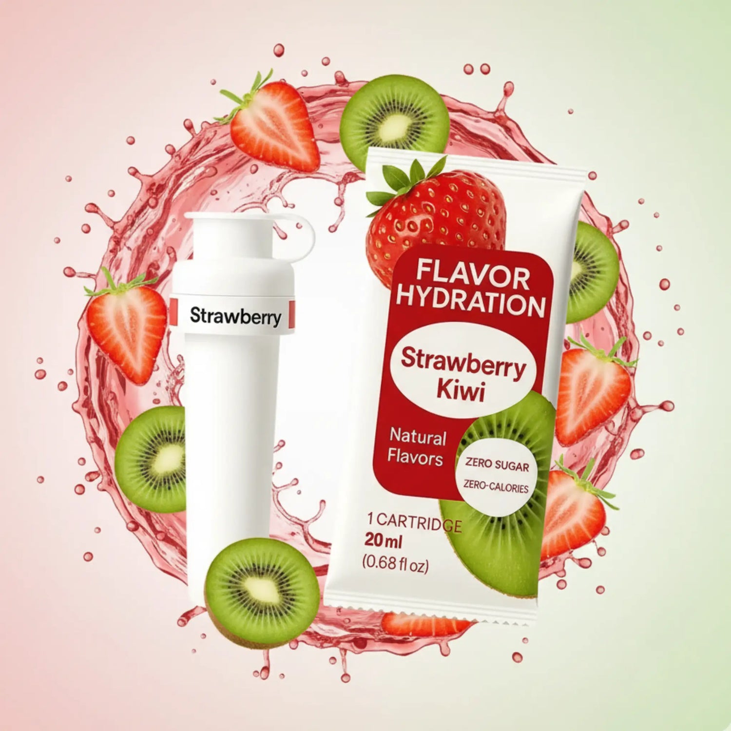 Erdbeere Kiwi Infused