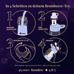 Brombeere Tee Infused — In 4 Schritten zum Brombeere-Tee.