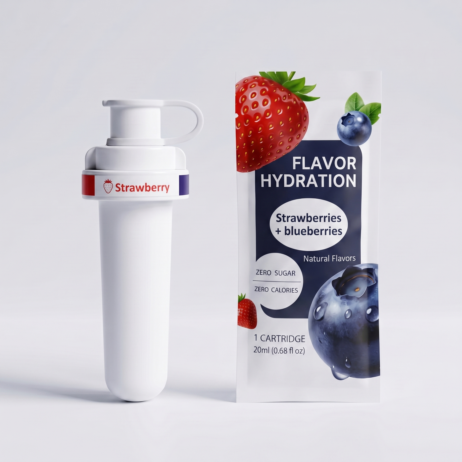 Droova Blaubeere Erdbeere Infused Pod + Sachet