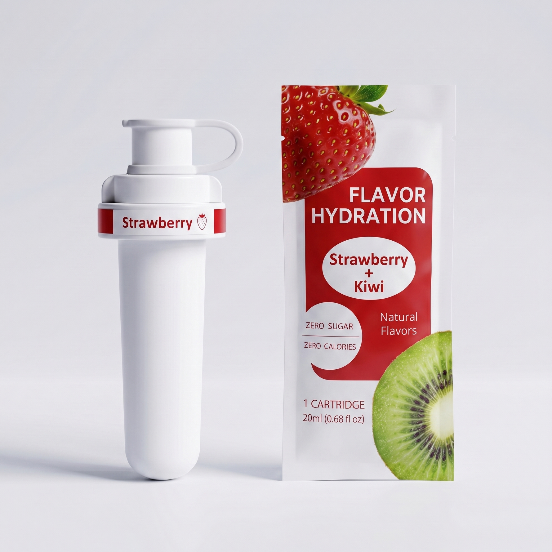 Droova Erdbeere Kiwi Infused Pod + Sachet