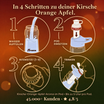 Kirsche Orange Apfel Infused — In 4 Schritten zur Kirsche Orange Apfel.