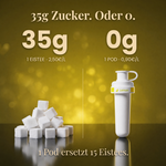 Zitrone Infused — 35g Zucker oder 0g. 1 Pod ersetzt 15 Eistees.